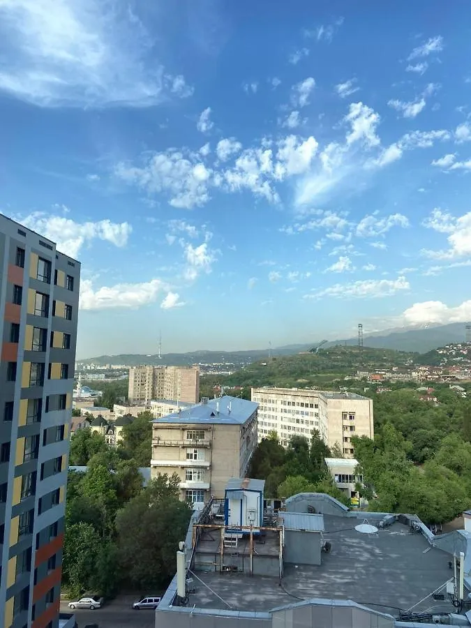Аль-Фараби-Ходжанова. Вид На Горы. Жк Оркен Алматы